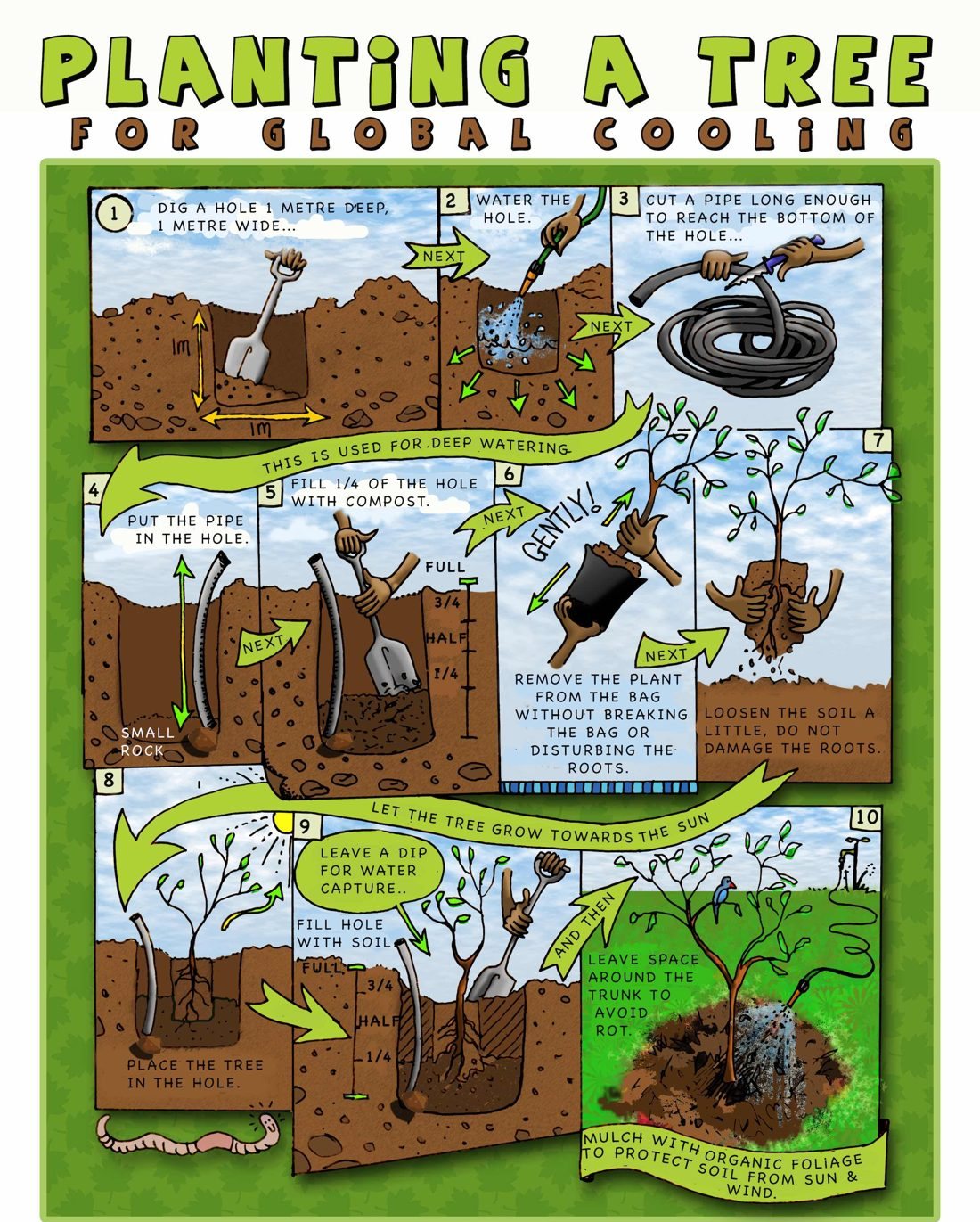 Planting a Tree poster