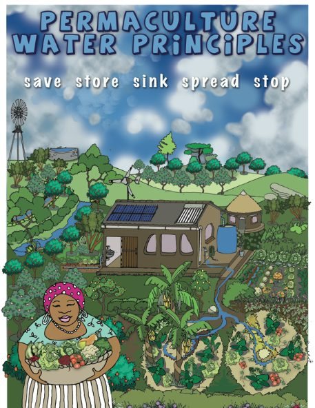 Permaculture Water Principles poster
